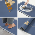 Natural Rubber Sole Antibacterial Foot Mat