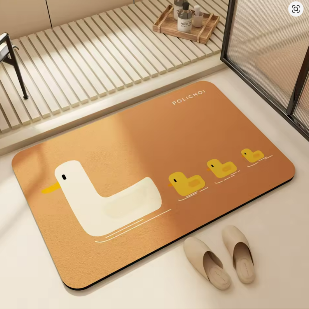 Natural Rubber Sole Antibacterial Foot Mat
