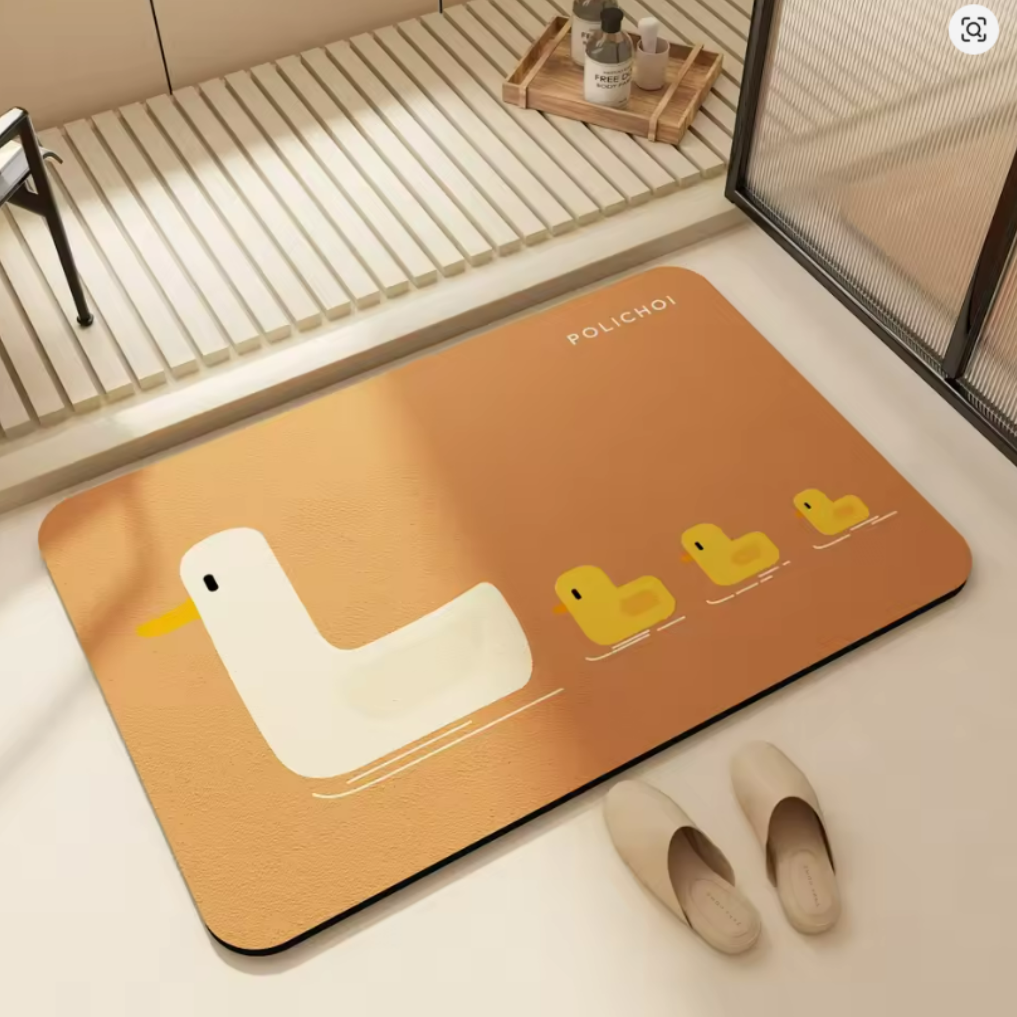 Natural Rubber Sole Antibacterial Foot Mat