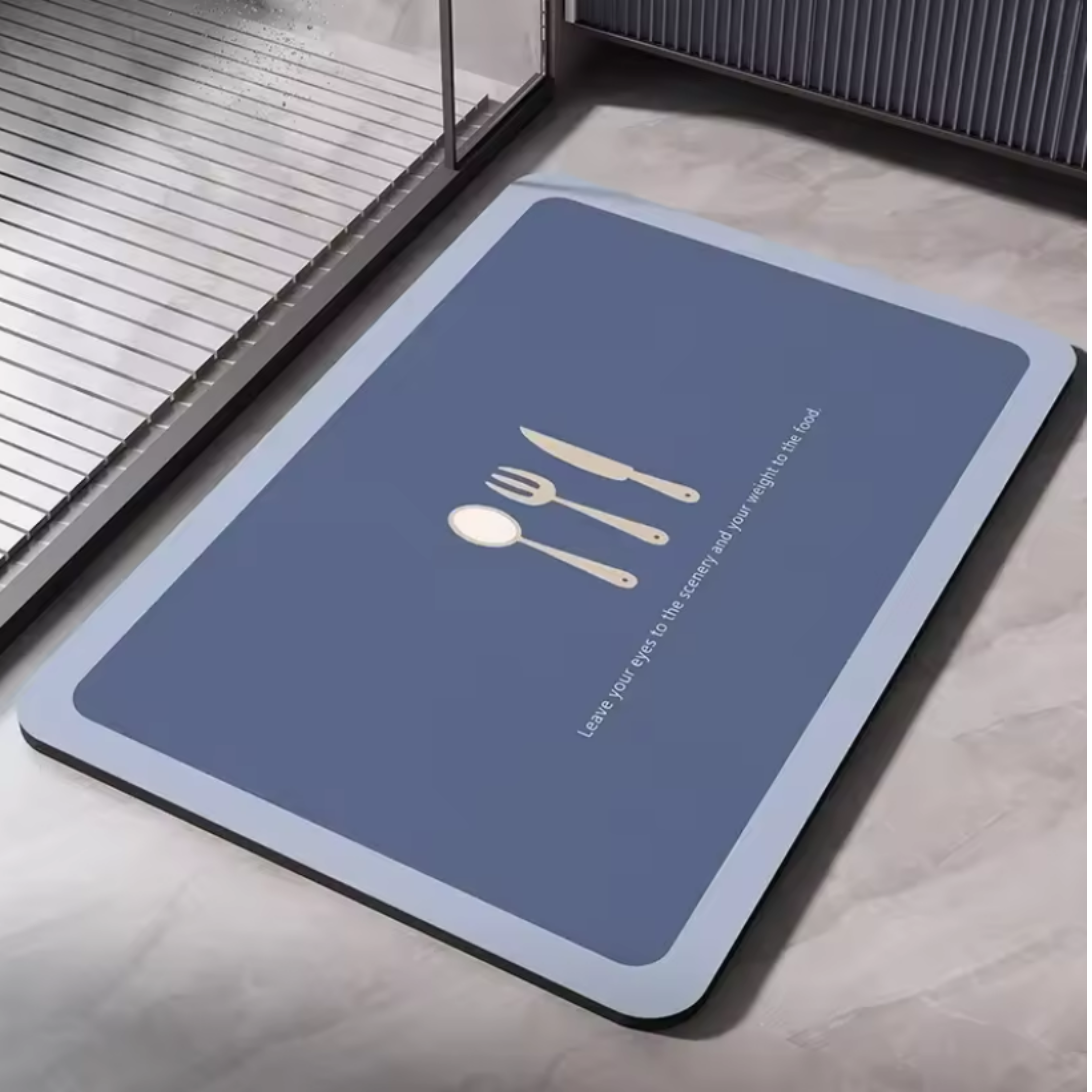 Natural Rubber Sole Antibacterial Foot Mat