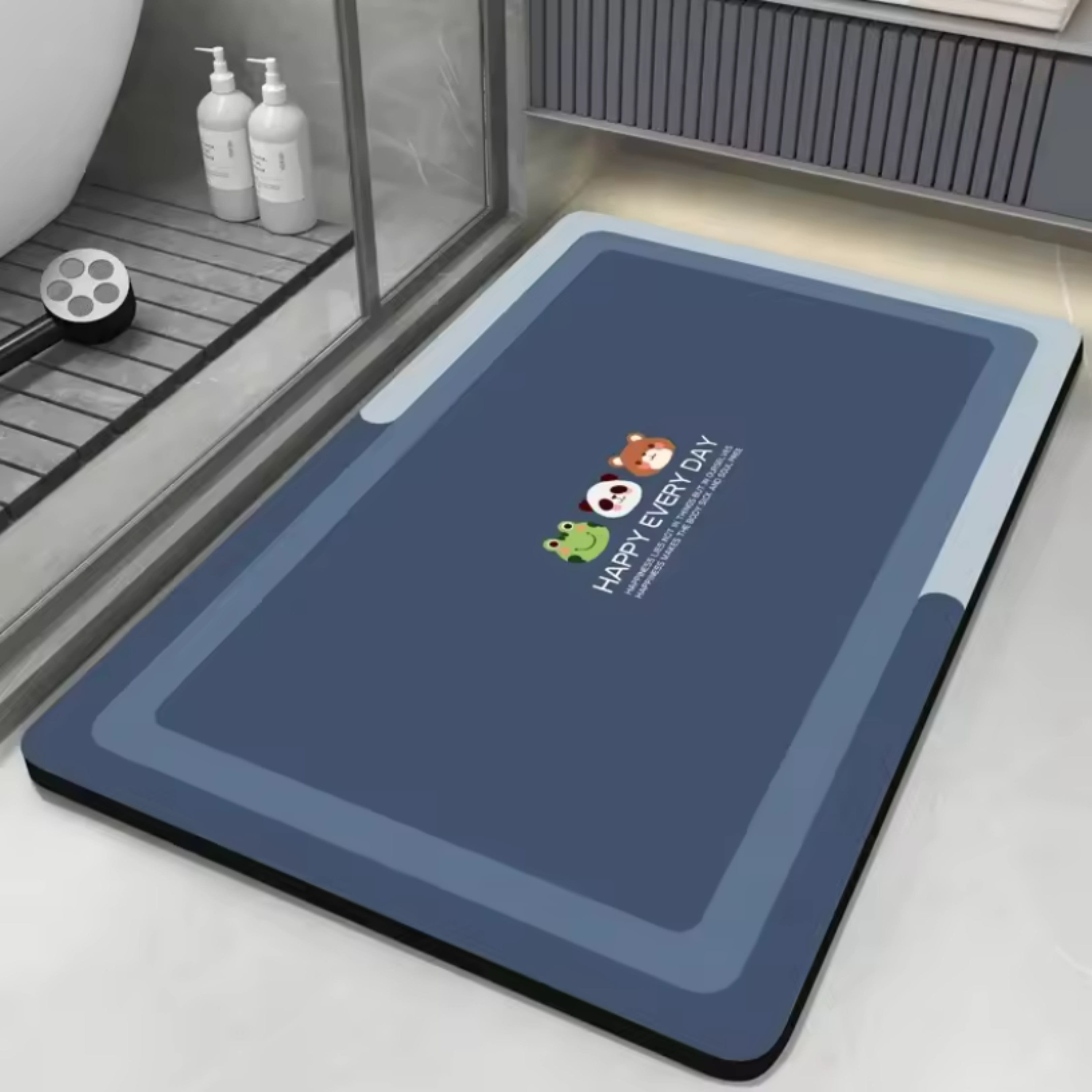 Natural Rubber Sole Antibacterial Foot Mat