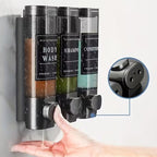 No-Drill Triple Shower Soap Dispenser