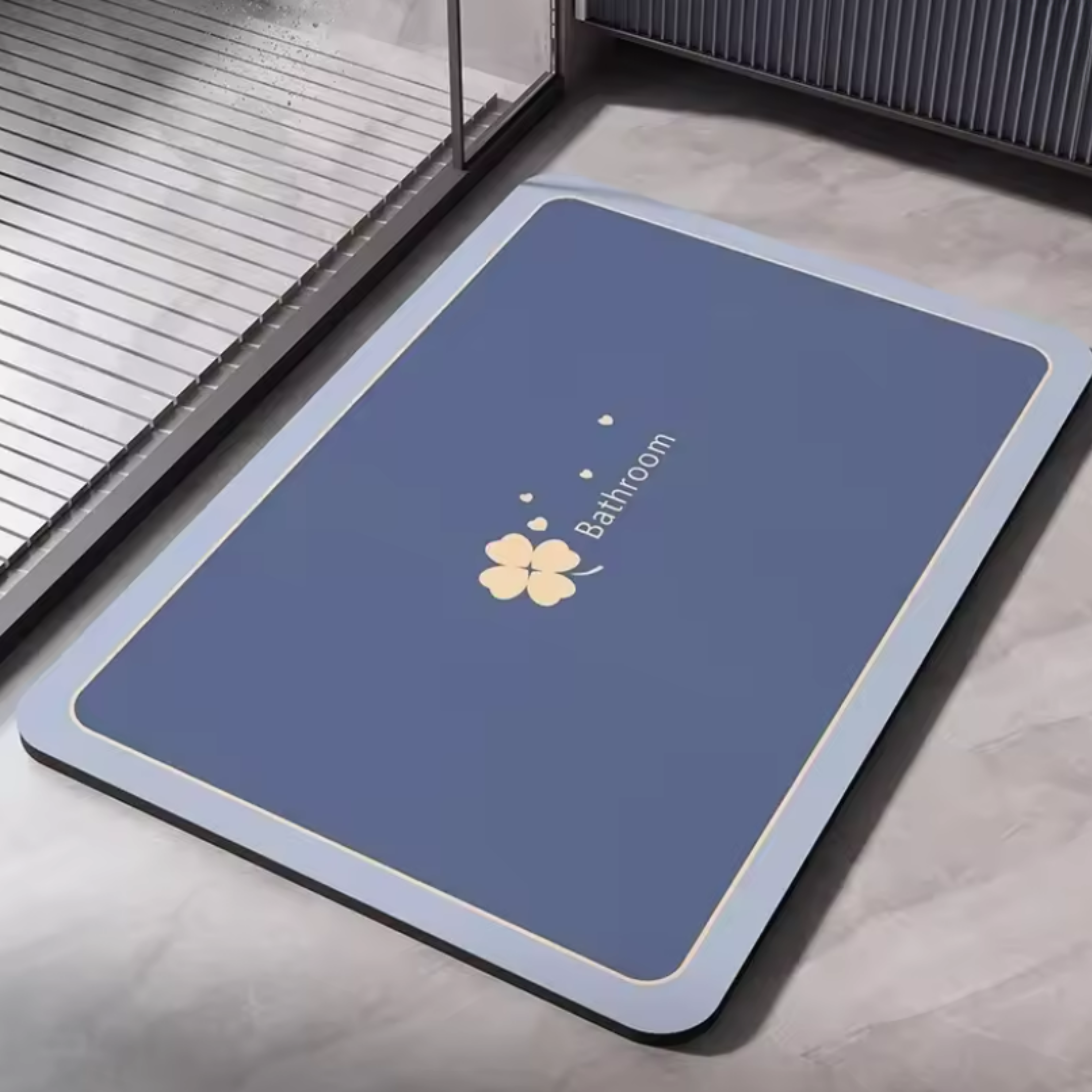 Natural Rubber Sole Antibacterial Foot Mat
