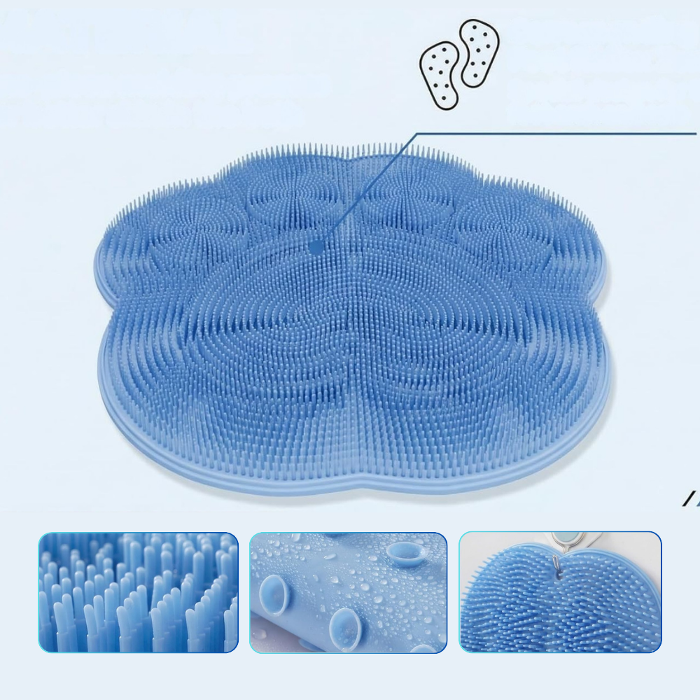 Silicone Foot & Back Scrubber Mat
