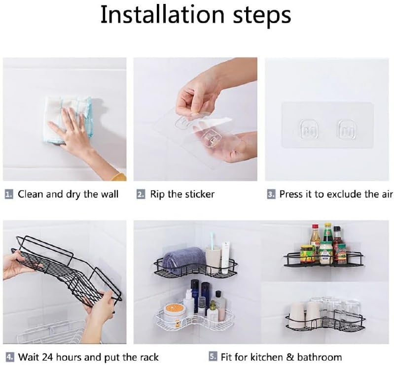 Premium Rust-Resistant Bathroom Storage Shelf