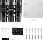 No-Drill Triple Shower Soap Dispenser