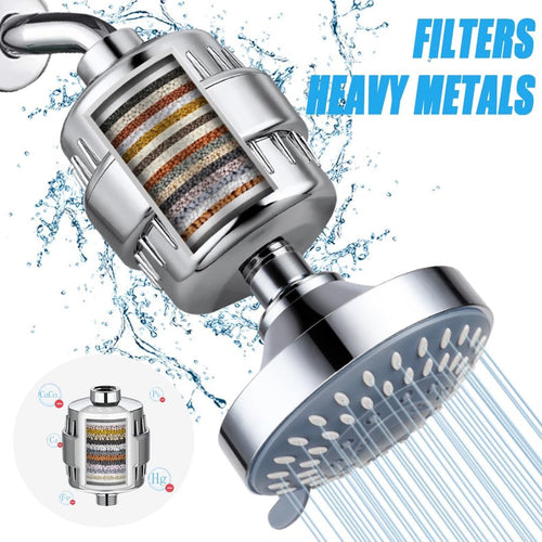 5-Speed Adjustable Hard Water Shower Filter
