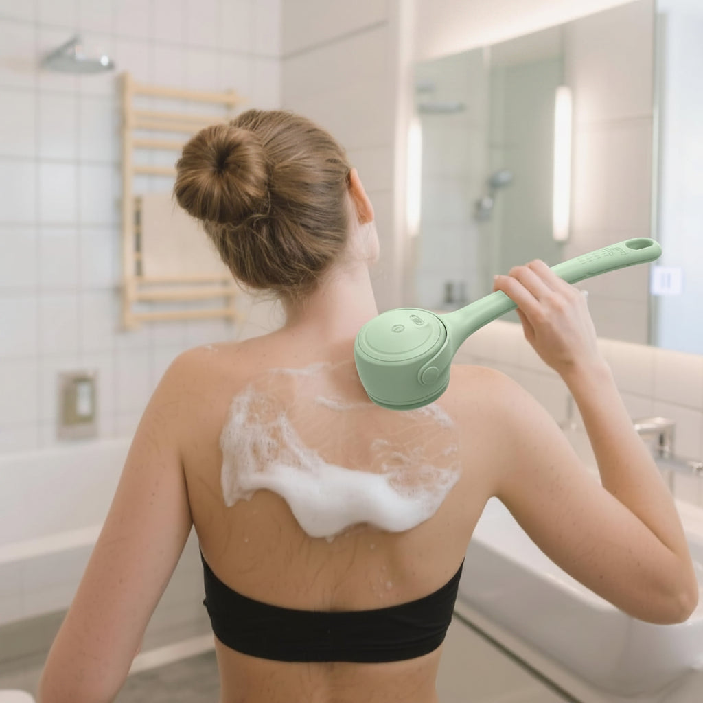 360° Electric Body Brush with 4 Heads