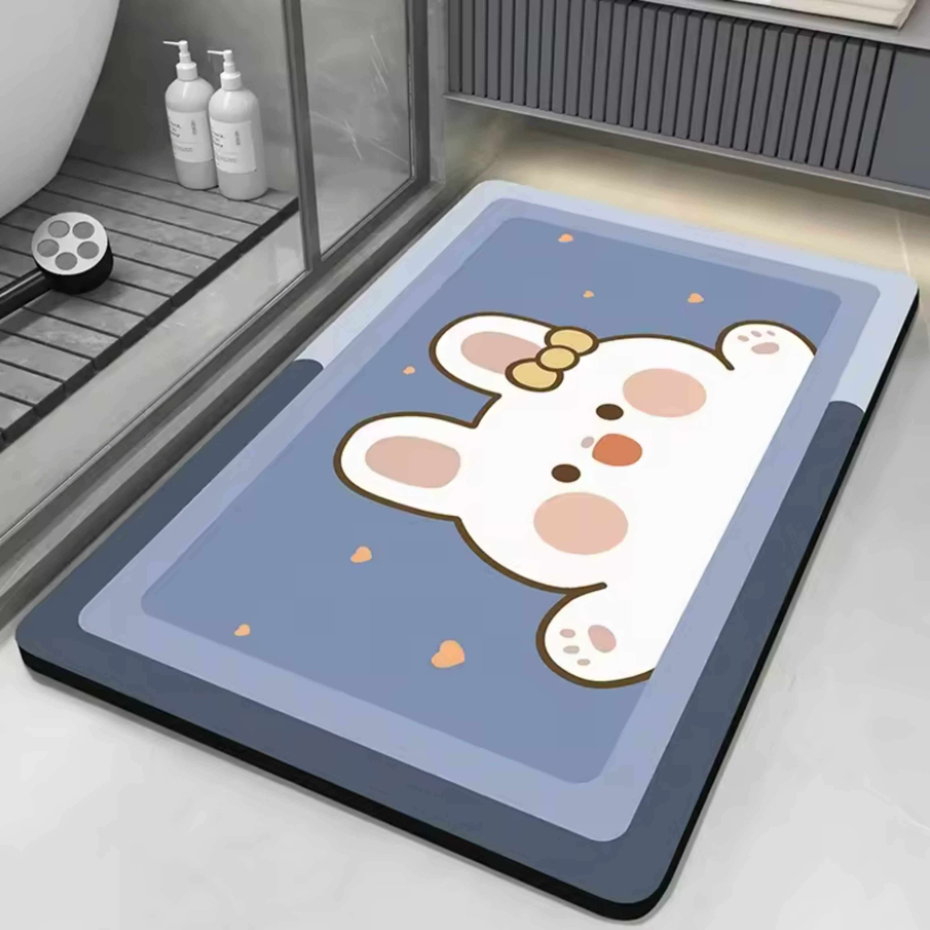 Natural Rubber Sole Antibacterial Foot Mat