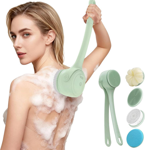 360° Electric Body Brush with 4 Heads