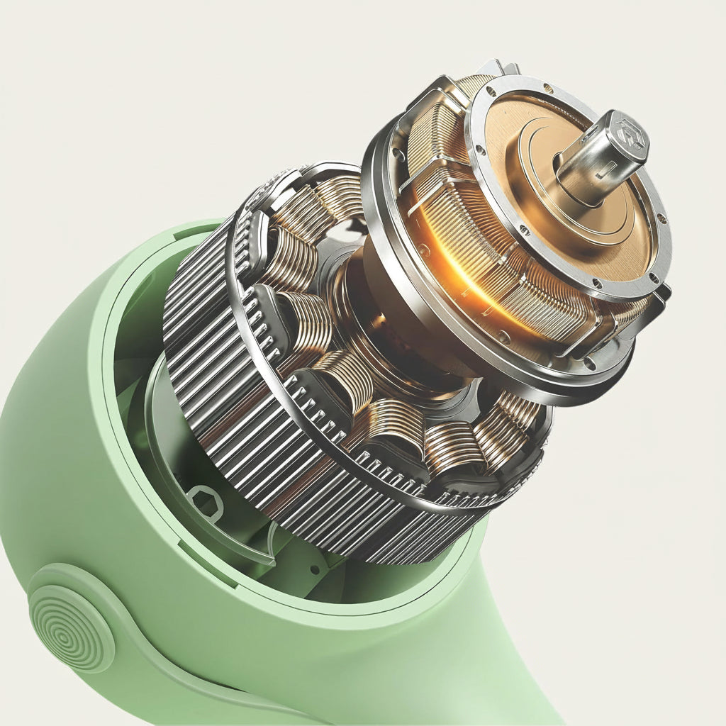 360° Electric Body Brush with 4 Heads