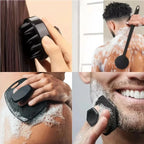 4PCS Silicone Body & Face Scrubber Set