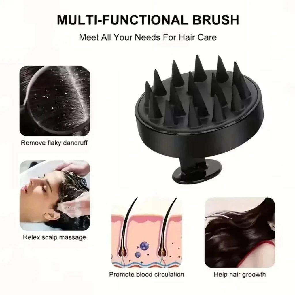 4PCS Silicone Body & Face Scrubber Set
